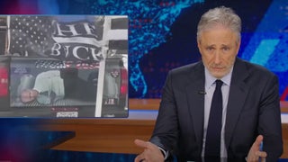 Jon Stewart Mocks Media Coverage of Trump’s Hogtied Biden Post: ‘Aren’t You the Same Networks That Show Reruns of 9/11 Every Year?’ | Video