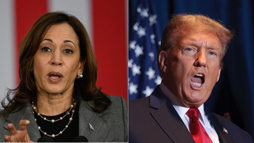 Kamala Harris, Donald Trump