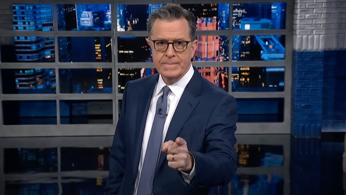 Stephen Colbert Tells Trump to Keep Jimmy Kimmel's Name 'Out of Your Weird, Little, Wet Mouth' - Vimarsana News