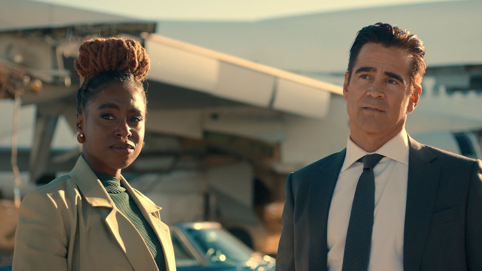 Kirby and Colin Farrell in "Sugar"