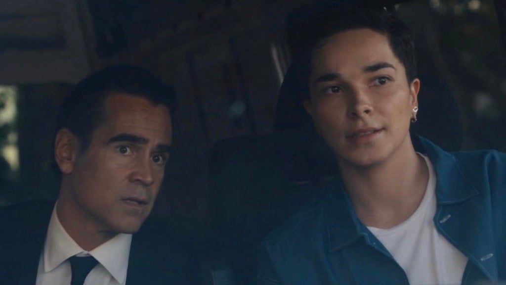 Colin Farrell and Paula Andrea Placido in "Sugar"