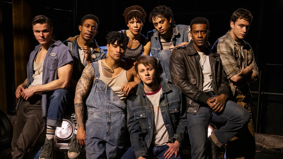 "The Outsiders" on Broadway