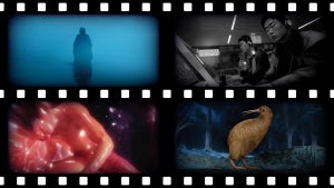 Images from Runway's 2024 AI Film Festival
