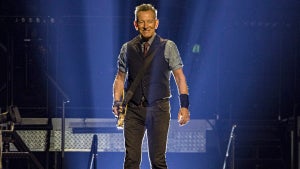 Bruce Springsteen performs on stage at Pechanga Arena in San Diego