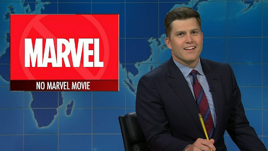 Colin Jost SNL Weekend Update Marvel