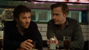 Joel Edgerton and Jimmi Simpson in Dark Matter