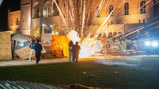 UCLA Cancels Classes After Israel-Hamas Protests Escalate Overnight With Tear Gas, Fireworks and LAPD