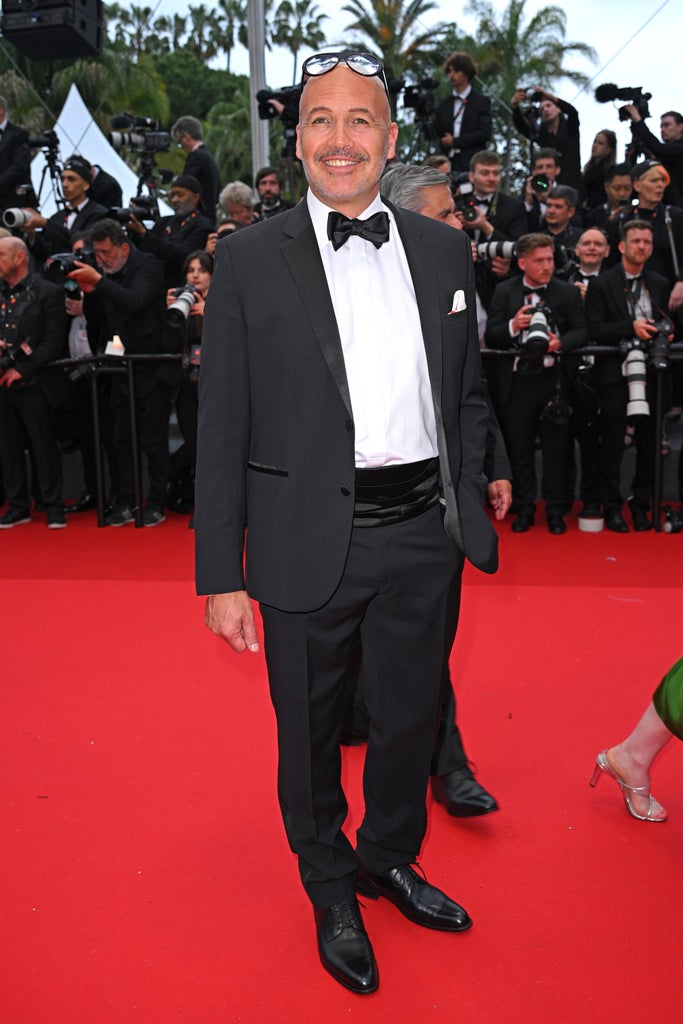 Billy Zane attends the "Furiosa: A Mad Max Saga" (Furiosa: Une Saga Mad Max) Red Carpet at the 77th annual Cannes Film Festival at Palais des Festivals on May 15, 2024 in Cannes, France.