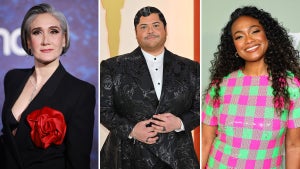Issa López, Harvey Guillén and Tatyana Ali