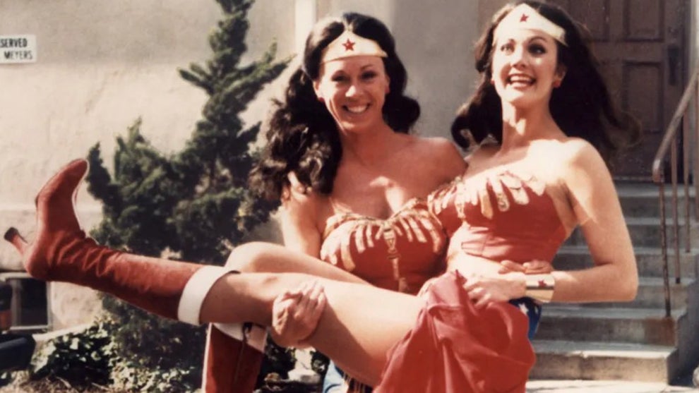 Jeannie Epper and Lynda Carter