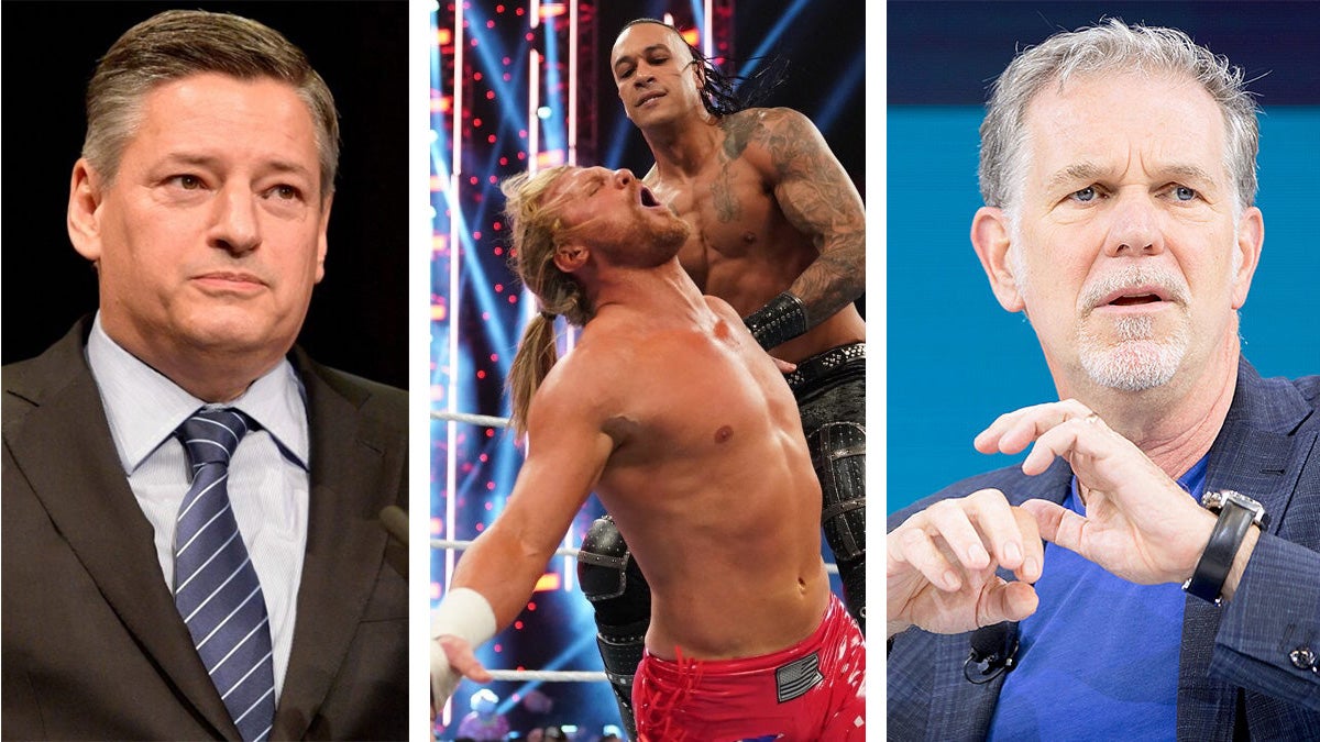 Ted Sarandos, WWE Raw and Reed Hastings