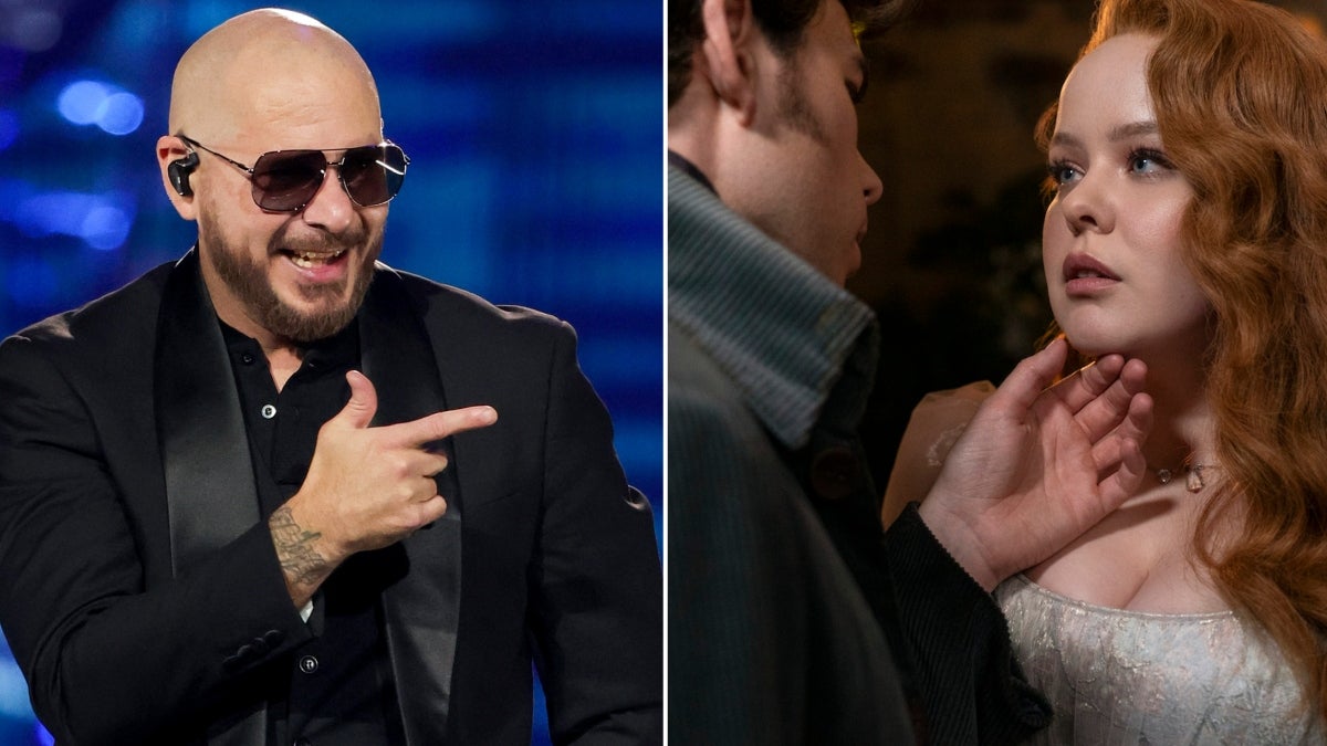 Pitbull Responds to Viral Bridgerton Carriage Scene Cover - Vimarsana News