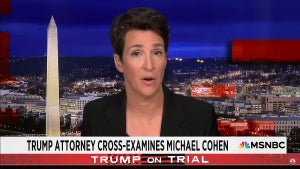 Rachel Maddow Dismisses Trump's Legal Defense as 'nothing'