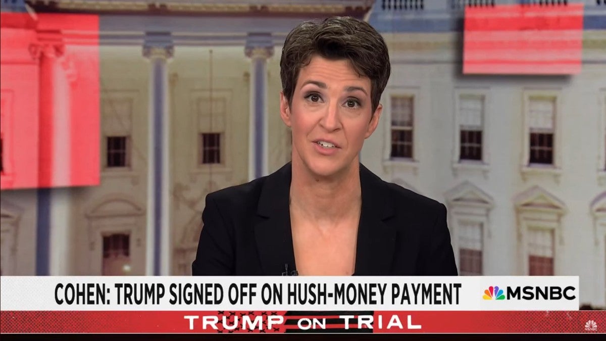 Rachel Maddow Examines Possible ‘Smoking Gun’ in Michael Cohen’s Trump Trial Testimony: ‘This Is Probably It’ | Video