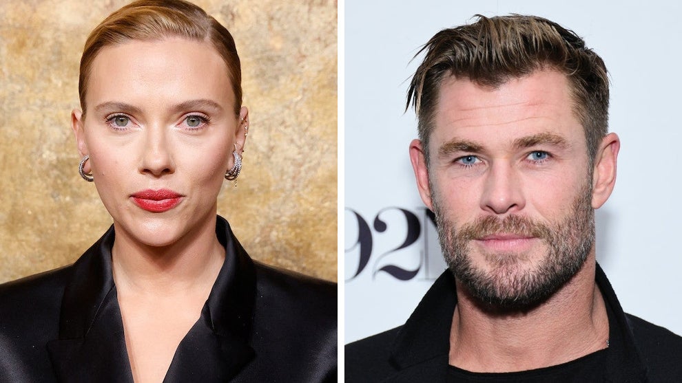 Scarlett Johansson and Chris Hemsworth