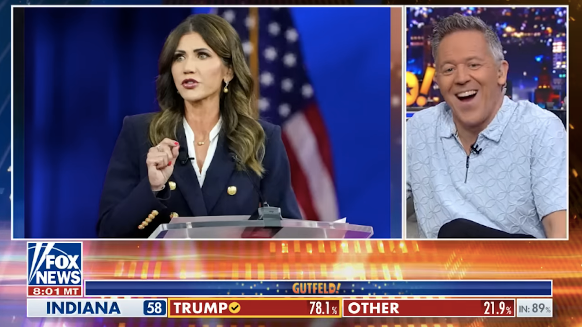 ‘Gutfeld!’ Mocks Kristi Noem for ‘Bad Weather’ Excuse to Cancel Fox Appearance: ‘It Was Raining Cats and Dogs’ | Video