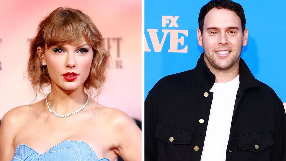 Taylor Swift and Scooter Braun