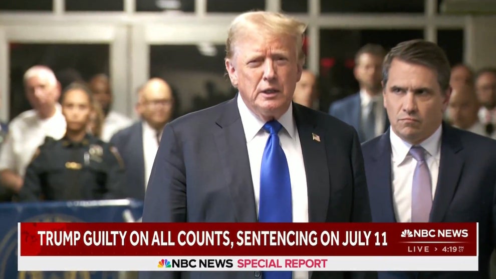 Trump courthouse guilty