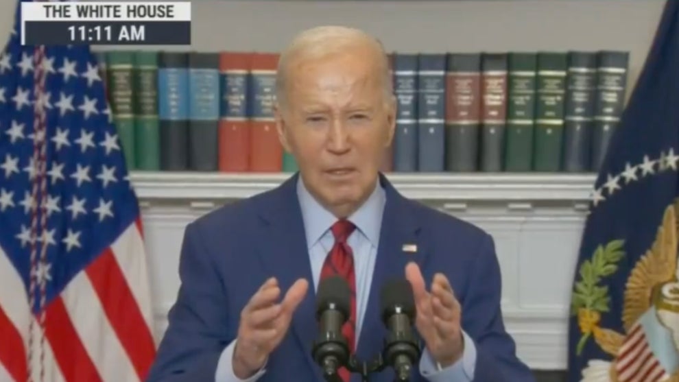 Joe Biden briefing on Campus Protests