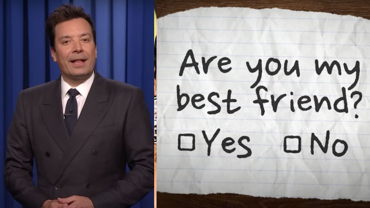 Jimmy Fallon Jokes Trump Can’t Pay Attention in Court Because He’s Busy Passing His Lawyers Notes: ‘Are You My…