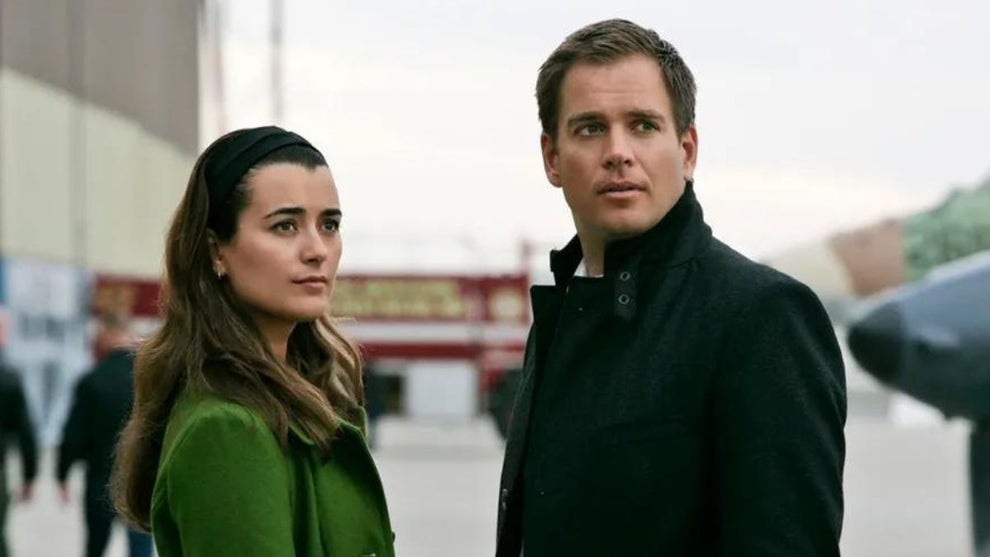 Michael Weatherly and Cote de Pablo on "NCIS" (CBS)