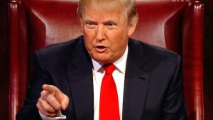 Donald Trump in "The Apprentice."