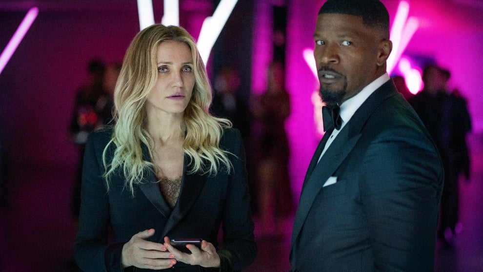 Cameron Diaz and Jamie Foxx in Netflix's "Back In Action" (Netflix)