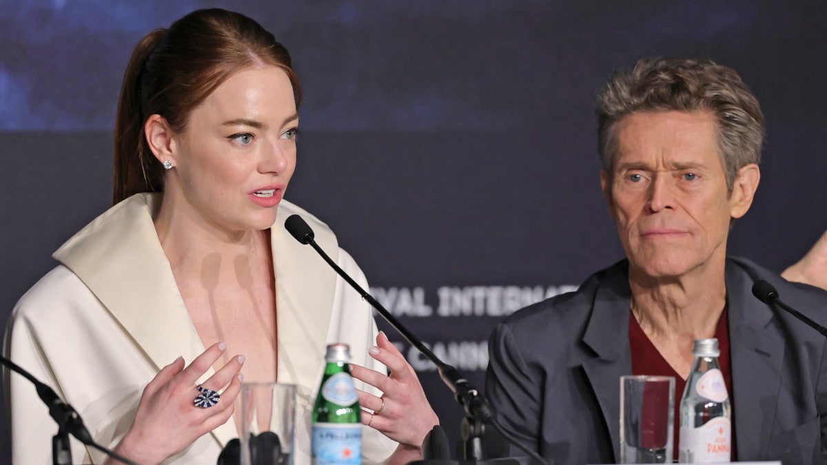 Emma Stone Bombarded With Sex Scenes Questions in Uneasy ‘Kinds of Kindness’ Press Conference