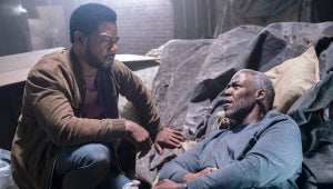 Tori Kittles and Danny Johnson in "The Equalizer" episode "Condemned."