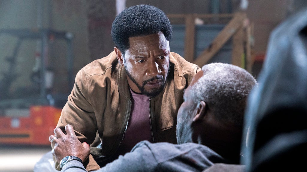 Tori Kittles and Danny Johnson in the "Condemned" episode of "The Equalizer"