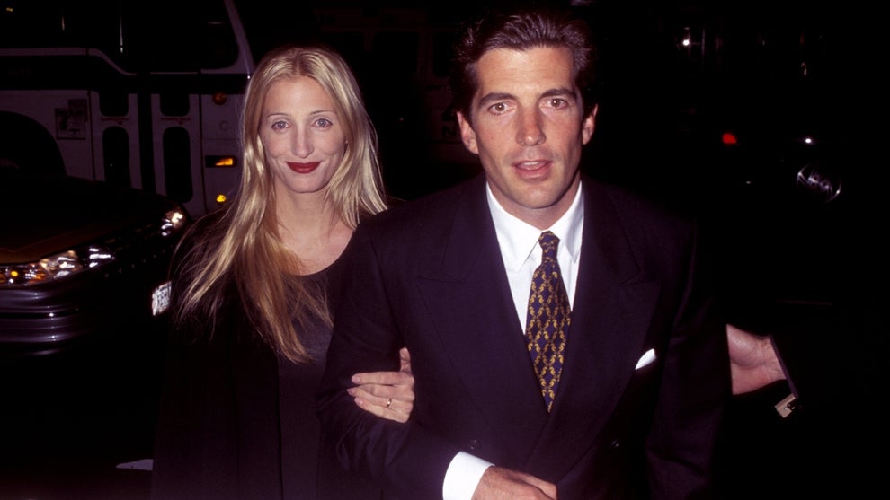 Carolyn Bessette-Kennedy and JFK Jr.