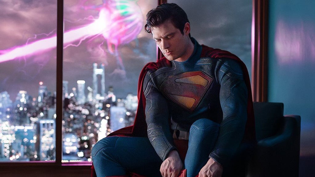 David Corenswet in "Superman" DC Studios