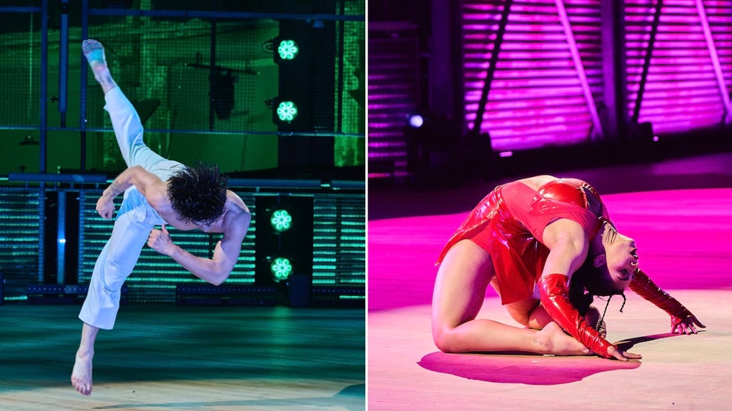 Anthony Curley and Dakayla Wilson perform solos during the Season 18 finale of "So You Think You Can Dance"