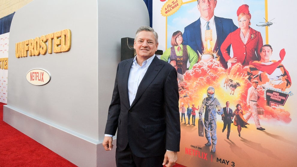 Ted Sarandos, CEO & CCO, Netflix attends Netflix's "Unfrosted" premiere at The Egyptian Theatre