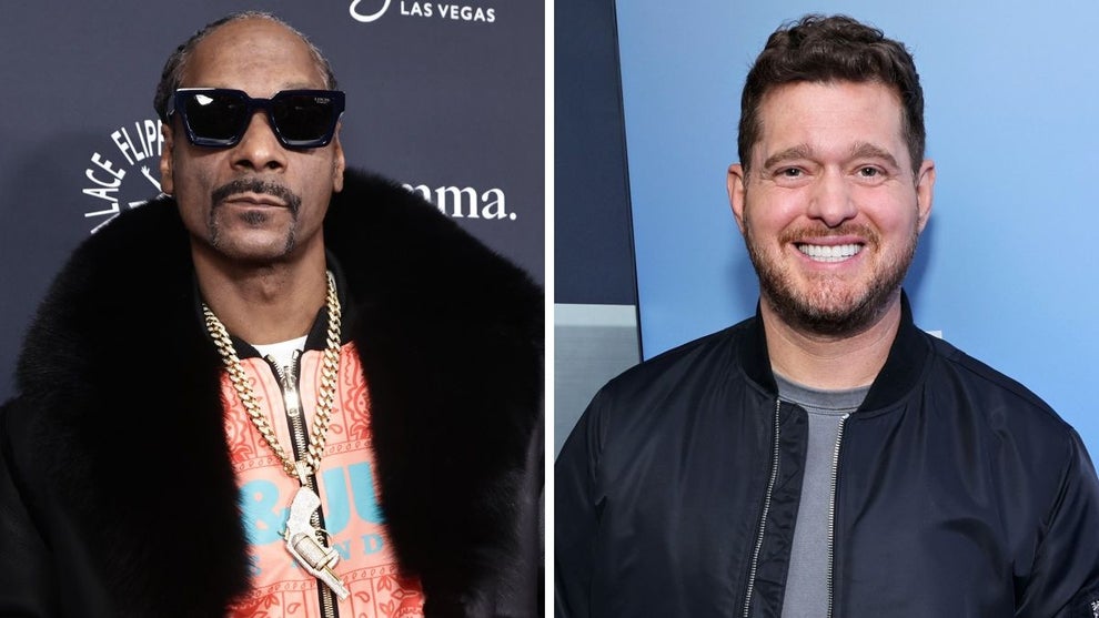Snoop Dogg and Michael Buble
