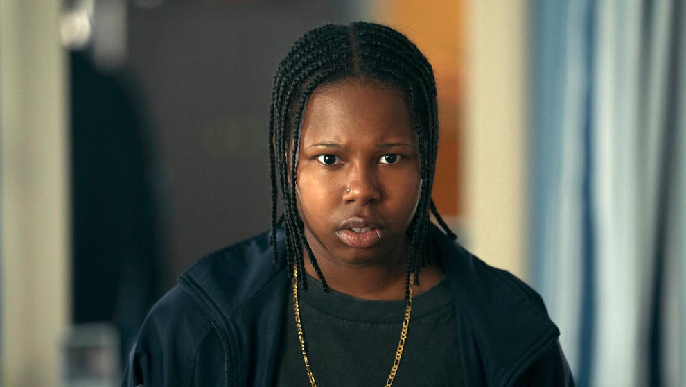 Aiyana Goodfellow as Dusty on "Under the Bridge"