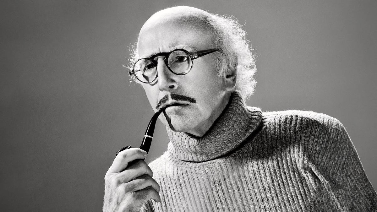 Larry David photographed by Mary Ellen Matthews