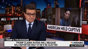 Chris Hayes Donald Trump Evan Gershkovich