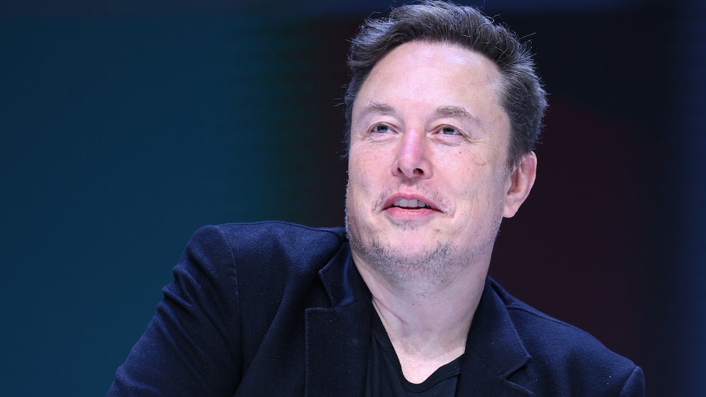 Elon Musk attends "Exploring the New Frontiers of Innovation" conversation during Cannes Lions 2024