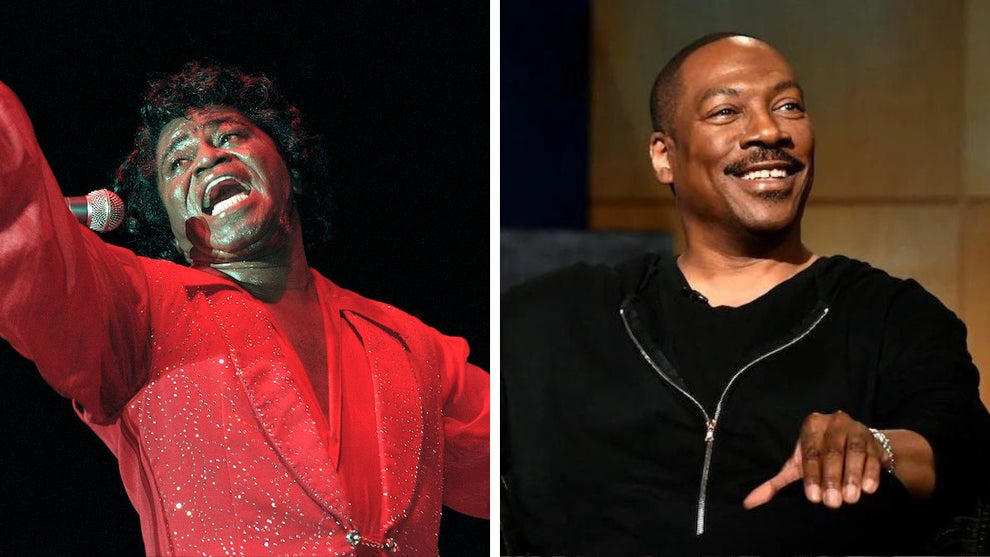 James Brown and Eddie Murphy