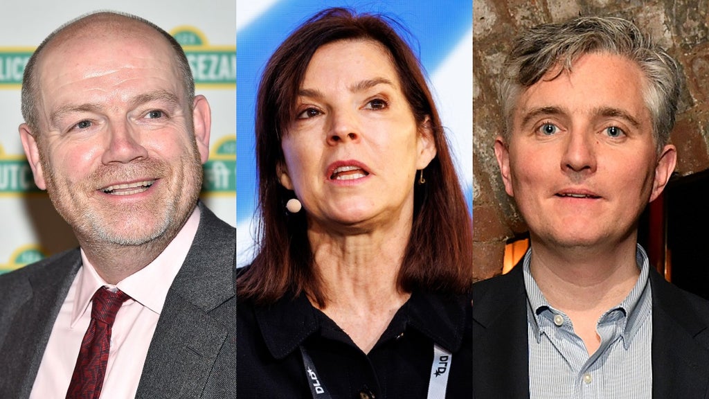 CNN CEO Mark Thompson, Wall Street Journal Editor-in-chief Emma Tucker, The Daily Beast Executive Editor Hugh Dougherty