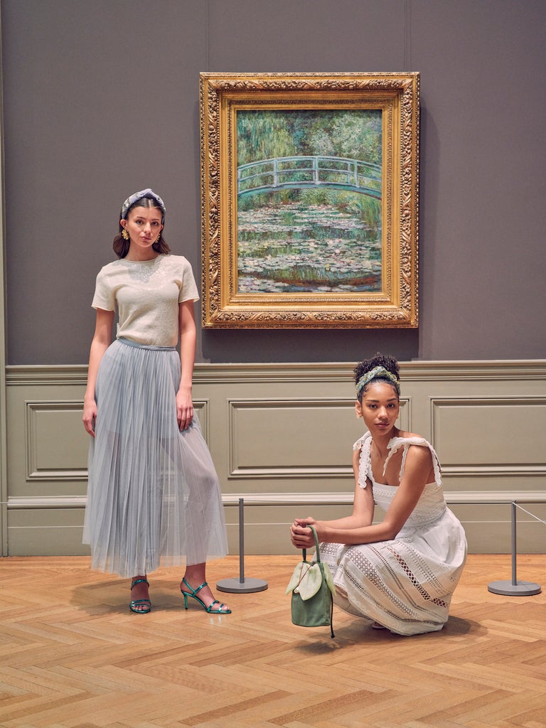 Lele Sadoughi debuts an Impressionist-inspired accessories collection