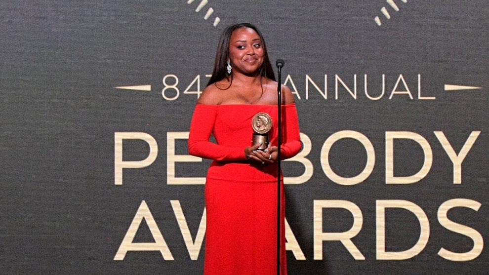 Quinta Brunson at the 84th Annual Peabody Awards (Photo by Charley Gallay/Getty Images for Peabody Awards)