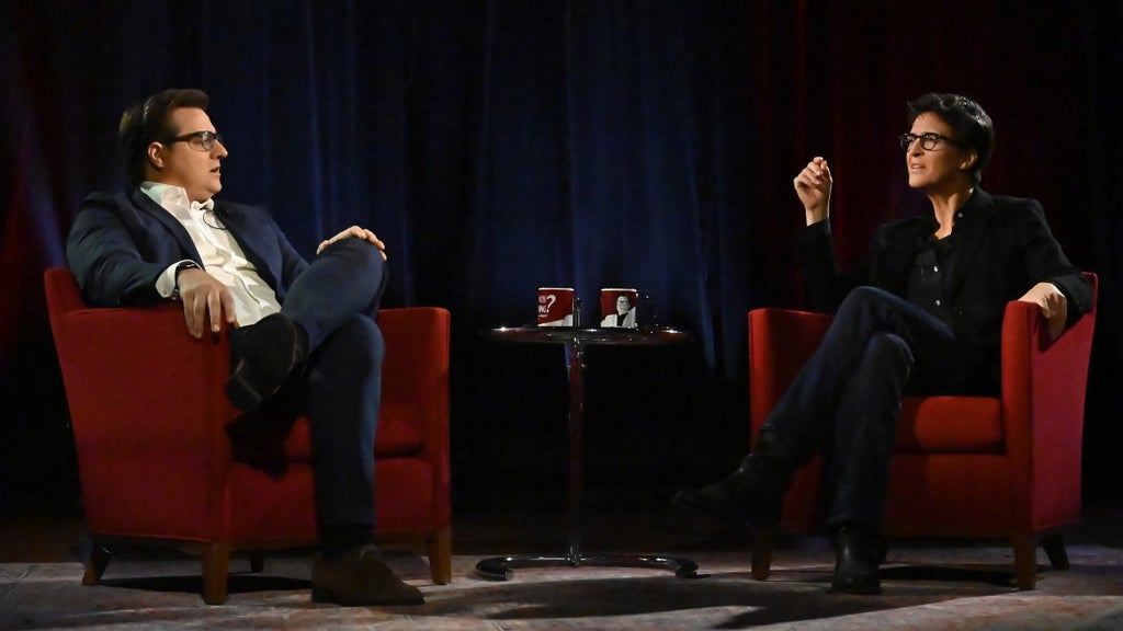 Chris Hayes and Rachel Maddow