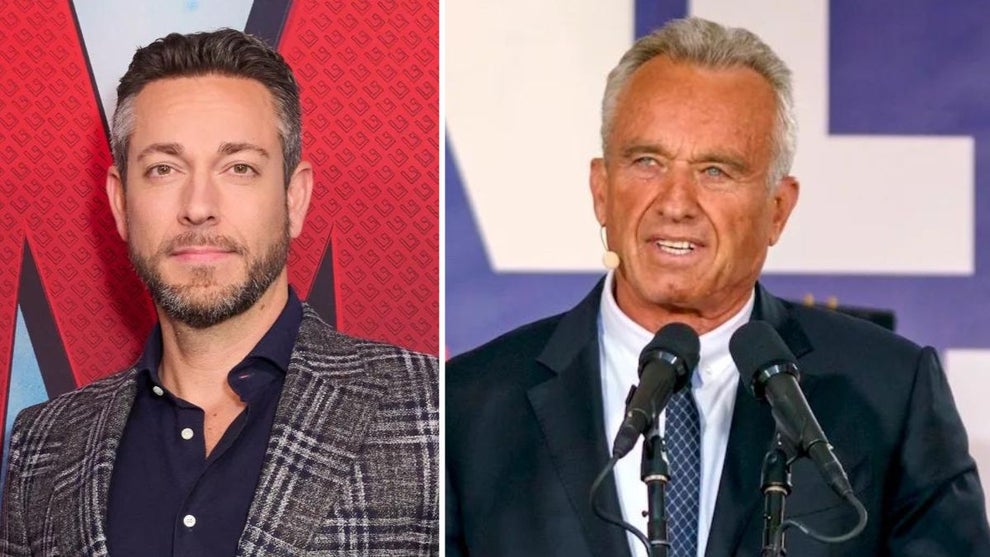 Zachary Levi, Robert F. Kennedy Jr. (Getty Images)
