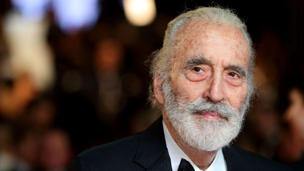 Christopher Lee (Getty Images)