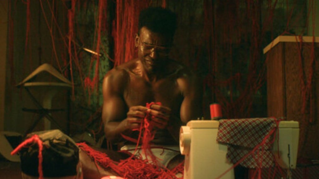 Luke James as Edmund in "Them: The Scare" (Prime Video)