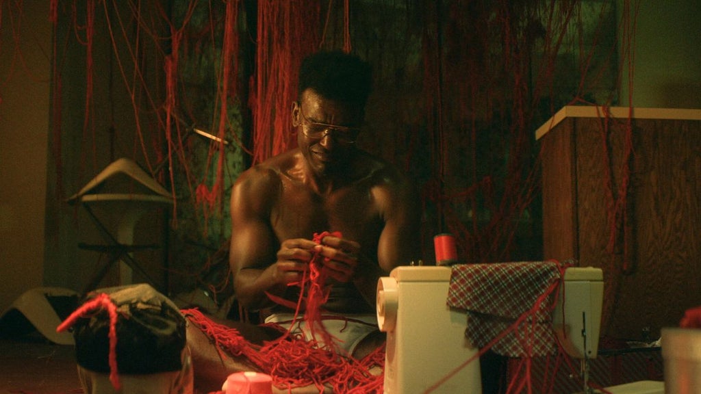Luke James as Edmund in "Them: The Scare" (Prime Video)