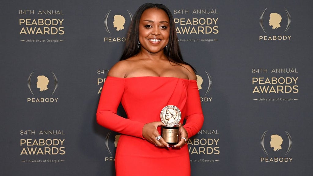 Quinta Brunson at the 84th Annual Peabody Awards (Photo by Charley Gallay/Getty Images for Peabody Awards)