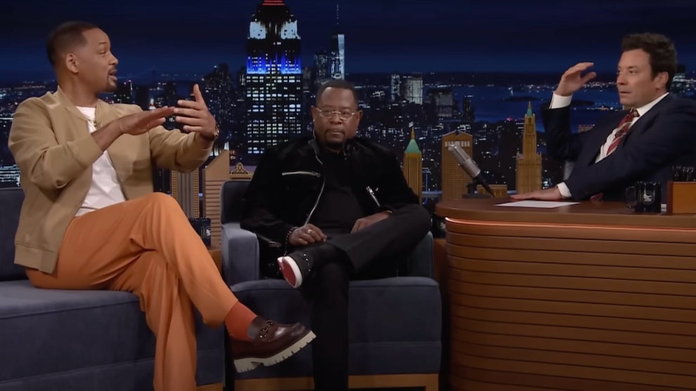 Will Smith and Martin Lawrence on The Tonight Show (Credit: NBC)